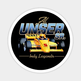 Al Unser Sr. Legends 80s Retro Magnet